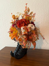 Load image into Gallery viewer, Witch Boot Fall Centerpiece
